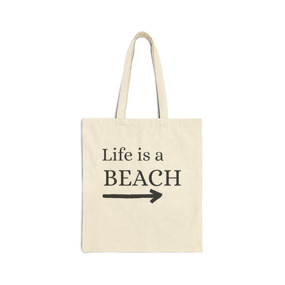 "Life's a beach" beachBag