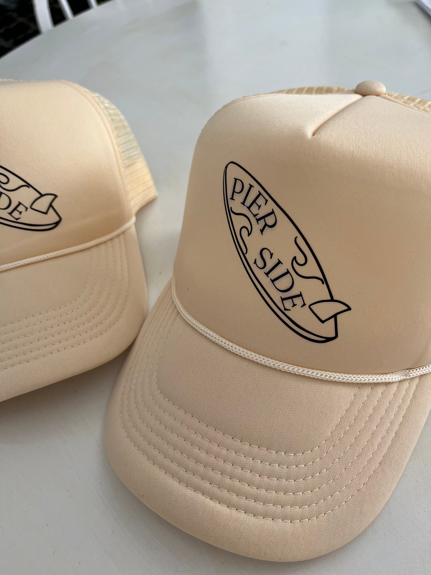 Foam Front - Mesh Back, Trucker Hat - Tan